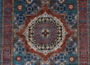 52240_BTR041A-Mamluk_Blue_Handwoven_Tribal_Rug-2'8''x19'6''-Afghanistan-6