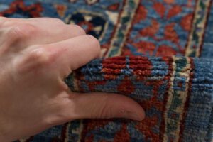 52240_BTR041A-Mamluk_Blue_Handwoven_Tribal_Rug-2'8''x19'6''-Afghanistan-8