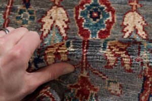 52242_BTR040A-Sultanabad_Handwoven_Tribal_Rug-2'0''x5'0''-Afghanistan-4