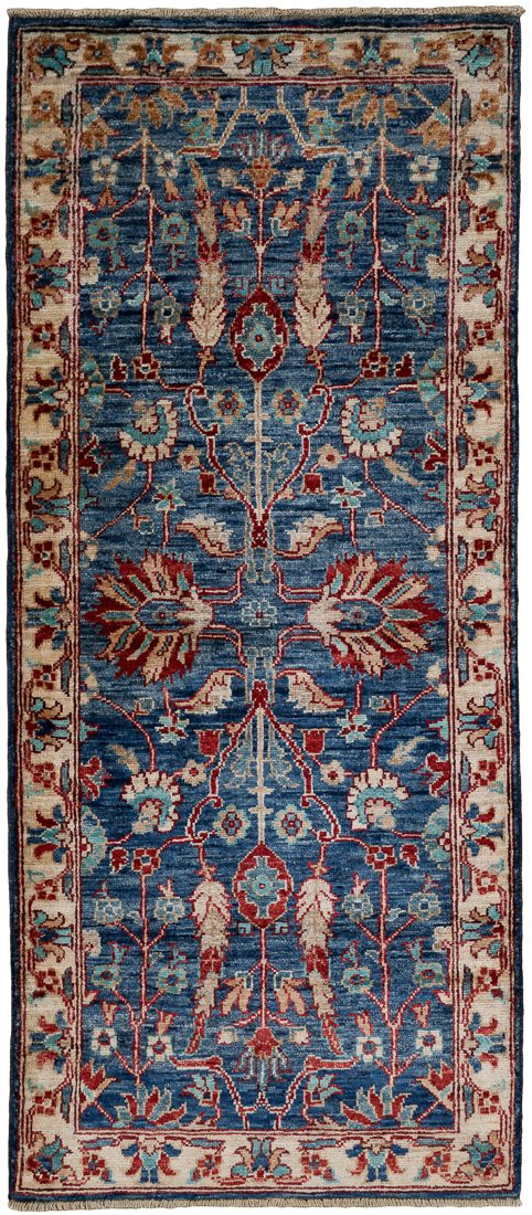 Afghan Sultanabad Handwoven Tribal Rug
