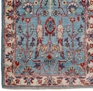 52245_BTR040A-Sultanabad_Handwoven_Tribal_Rug-2'0''x4'10''-Afghanistan-1-Border