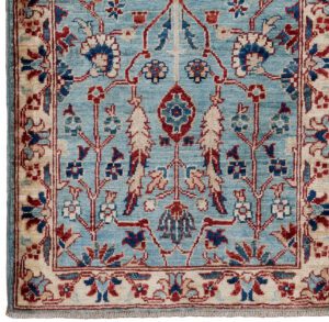52246_BTR040A-Sultanabad_Handwoven_Tribal_Rug-2'2''x4'9''-Afghanistan-1-Border