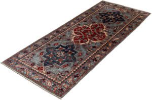 Afghan Heriz Handwoven Tribal Rug