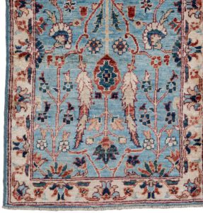 52252_BTR040A-Sultanabad_Handwoven_Tribal_Rug-2'0''x5'1''-Afghanistan-1-Border