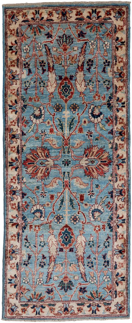 Afghan Sultanabad Handwoven Tribal Rug