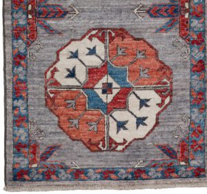 52253_BTR040A-Ersari_Turkmen_Handwoven_Tribal_Rug-2'0''x4'9''-Afghanistan-1-Border