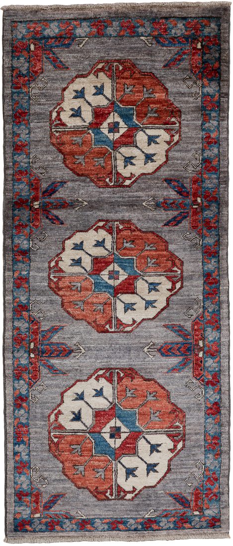Afghan Ersari Turkmen Handwoven Tribal Rug