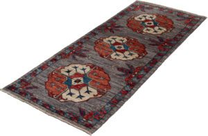 Afghan Ersari Turkmen Handwoven Tribal Rug
