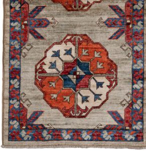 52254_BTR040A-Ersari_Turkmen_Handwoven_Tribal_Rug-2'0''x4'10''-Afghanistan-1-Border