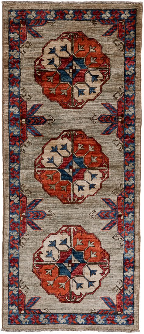 Afghan Ersari Turkmen Handwoven Tribal Rug