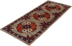 Afghan Ersari Turkmen Handwoven Tribal Rug