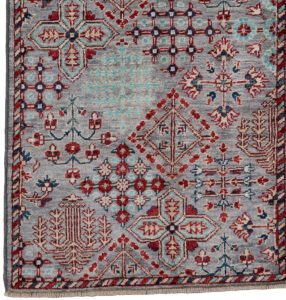 52257_BTR040A-Joshagan_Handwoven_Tribal_Rug-2'0''x6'1''-Afghanistan-1-Border
