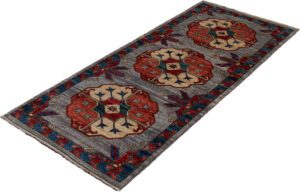 Ersari Turkmen Handwoven Tribal Rug