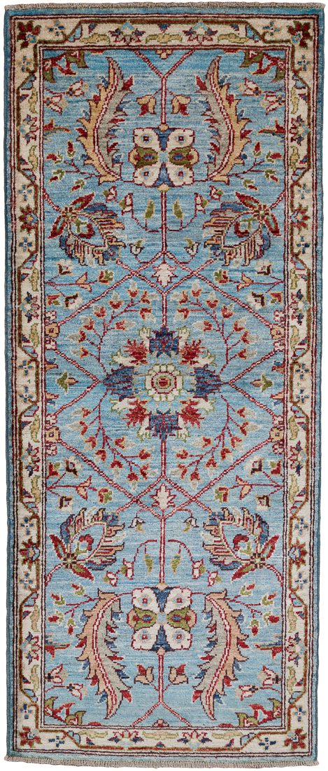 Afghan Heriz Handwoven Tribal Rug