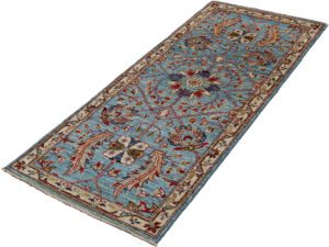 Afghan Heriz Handwoven Tribal Rug