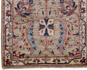 52264_BTR040A-Heriz_Handwoven_Tribal_Rug-2'0''x4'10''-Afghanistan-1-Border