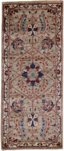 Afghan Heriz Handwoven Tribal Rug