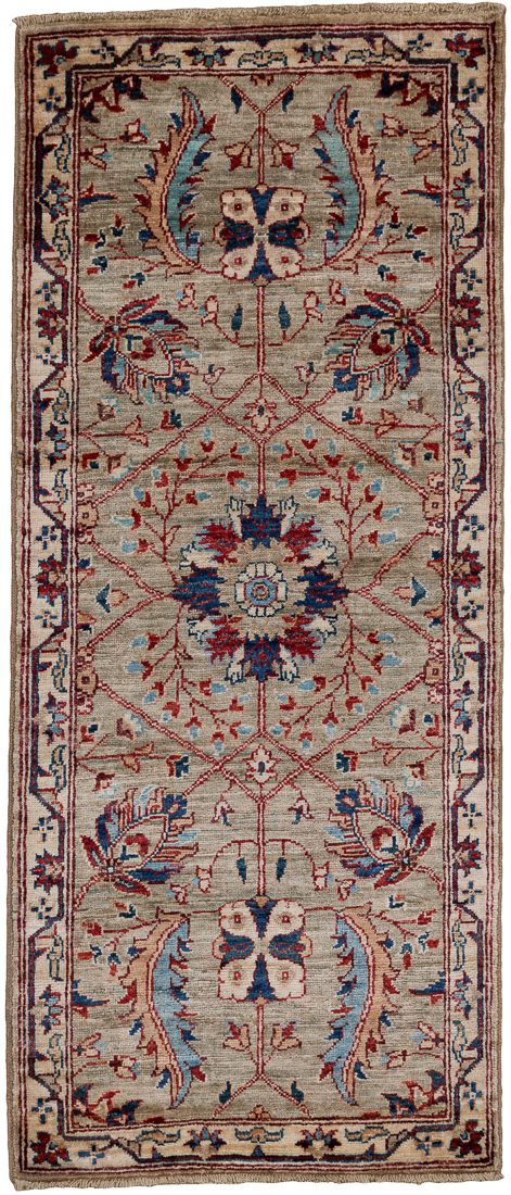 Afghan Heriz Handwoven Tribal Rug