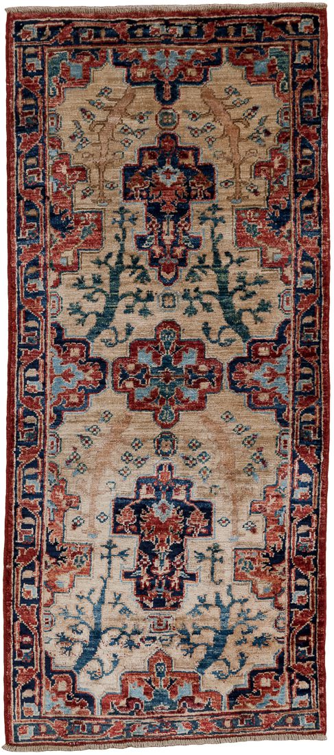 Afghan Afshar Handwoven Tribal Rug