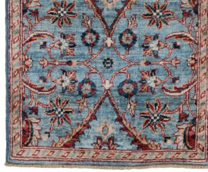 52266_BTR040A-Mughal_Handwoven_Tribal_Rug-1'11''x4'10''-Afghanistan-1-Border