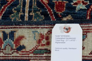 52267_BTR040A-Sultanabad_Handwoven_Tribal_Rug-2'1''x4'10''-Afghanistan-6