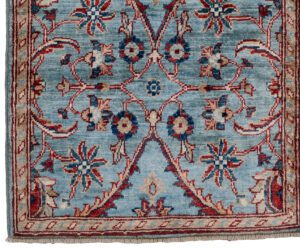 52268_BTR040A-Mughal_Handwoven_Tribal_Rug-2'1''x4'10''-Afghanistan-1-Border