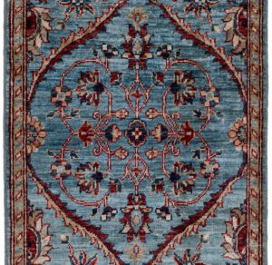 52268_BTR040A-Mughal_Handwoven_Tribal_Rug-2'1''x4'10''-Afghanistan-1-Center