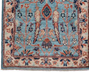 52269_BTR040A-Sultanabad_Handwoven_Tribal_Rug-2'0''x4'9''-Afghanistan-1-Border