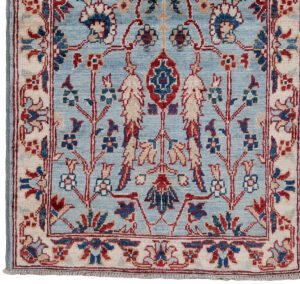 52271_BTR040A-Sultanabad_Handwoven_Tribal_Rug-2'1''x5'0''-Afghanistan-1-Border