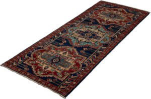 Afghan Heriz Handwoven Tribal Rug