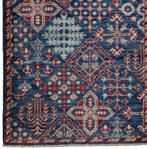 52274_BTR040A-Joshagan_Handwoven_Tribal_Rug-2'2''x6'2''-Afghanistan-1-Border