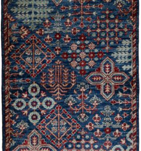 52274_BTR040A-Joshagan_Handwoven_Tribal_Rug-2'2''x6'2''-Afghanistan-1-Center