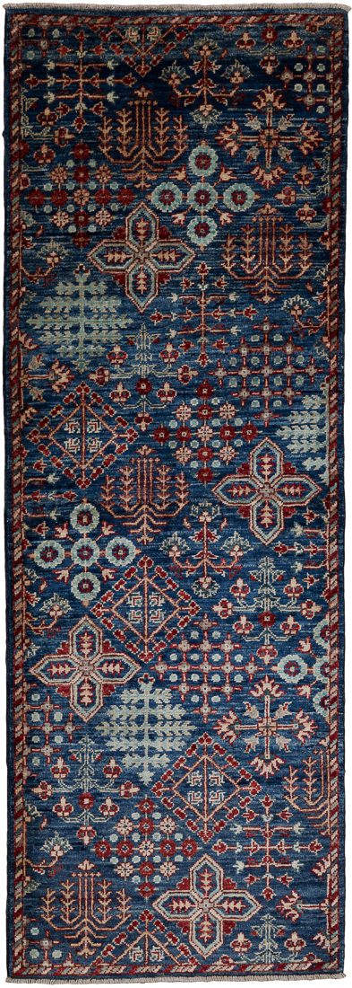 Afghan Joshagan Handwoven Tribal Rug