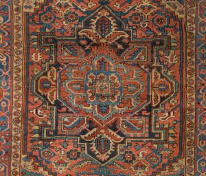 25905-Antique_Heriz_Handwoven_Rug-8'6''x10'10''-Persia-1-Center