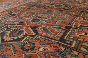 25905-Antique_Heriz_Handwoven_Rug-8'6''x10'10''-Persia-8