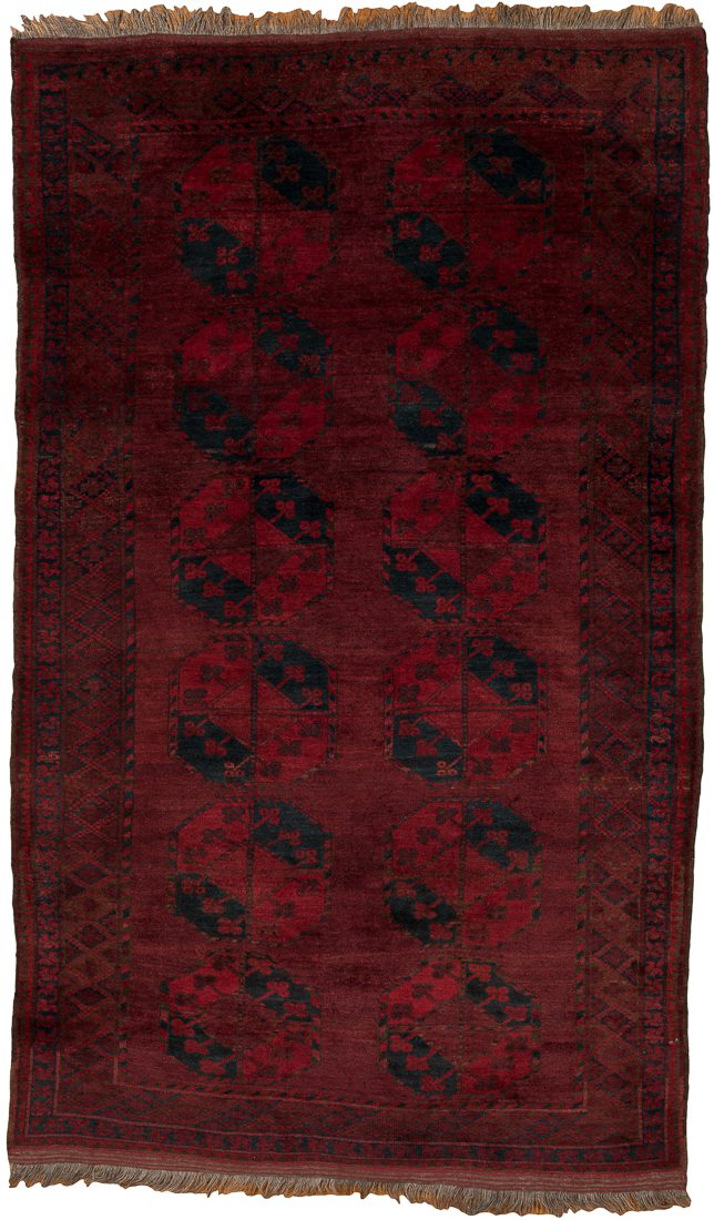 Afghan Bokara Vintage Handwoven Rug