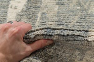 38811_KAN136A-Tibetan_Flore_Blue_Gray_Ivory_Handwoven_Rug-8'0''x10'0''-Nepal-9