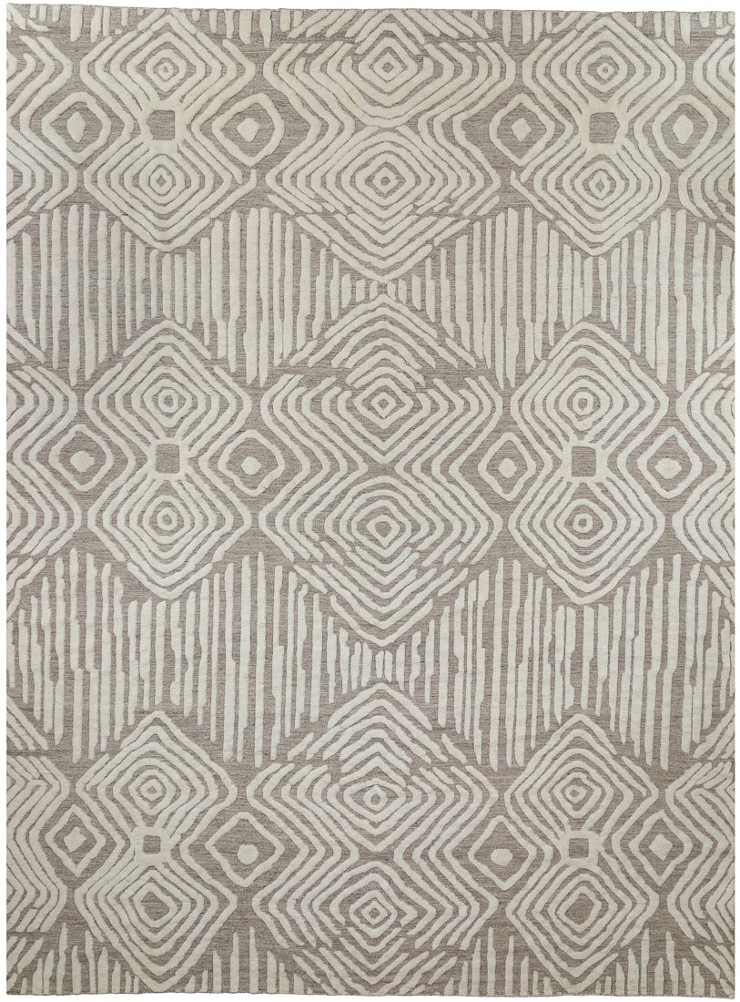 Undyed Moroccan wool rug