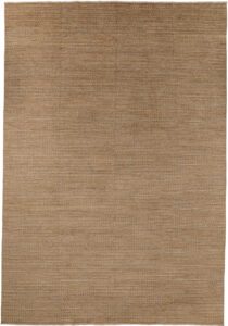 Modern Afghan Wool and Silk Handwoven Rug