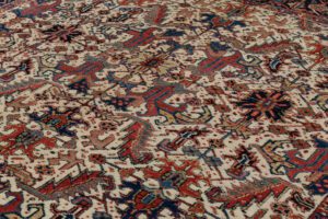 29596-Antique_Persian_Heriz_Handwoven_Rug-8'0''x9'9''-Persia-4