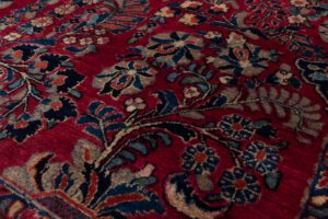 32430-Antique_Sarouk_Handwoven_Rug-8'10''x11'6''-Persia-9