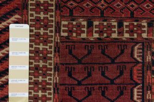 40631-Antique_Turkmen_Yomut_Ensi_Handwoven_Rug-3'9''x5'5''-Turkmenistan-13