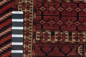 40631-Antique_Turkmen_Yomut_Ensi_Handwoven_Rug-3'9''x5'5''-Turkmenistan-14