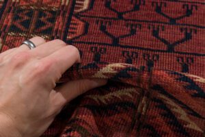 40631-Antique_Turkmen_Yomut_Ensi_Handwoven_Rug-3'9''x5'5''-Turkmenistan-9