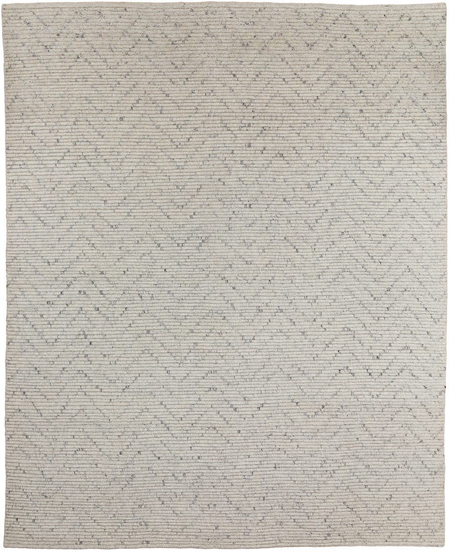 Contemporary Moroccan Handwoven Wool Rug