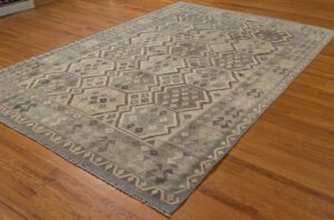 Afghan Uzbek Maimana Kilim Handwoven Rug