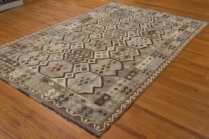 Afghan Uzbek Maimana Kilim Handwoven Rug