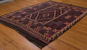 Afghan Uzbek Maimana Kilim Handwoven Rug