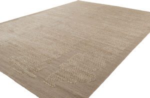 Afghan Hand Knotted Modern Textured Rug
