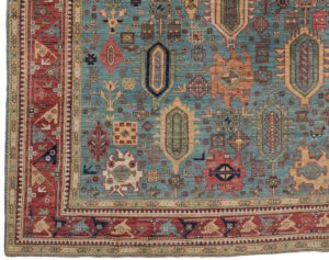 54531_NVA020H-Timuri_Baluch_Luxe_Tribal_Handwoven_Rug-8'10''x11'9''-Afghanistan-1-Border